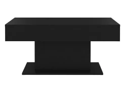 Mesa De Centro* Mesa de centro | Mesa de apoio 96x50x45 cm derivados de madeira Preto