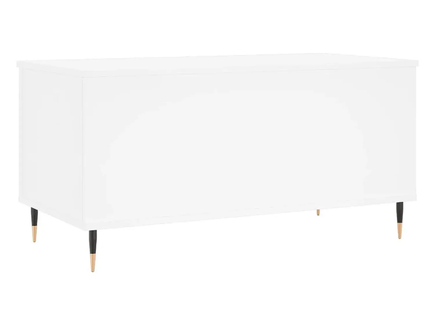 Hot Mesa de centro | Mesa de apoio 90x44.5x45 cm derivados de madeira Branco