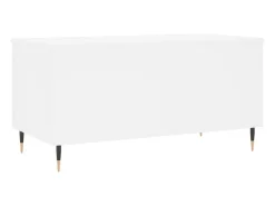 Hot Mesa de centro | Mesa de apoio 90x44.5x45 cm derivados de madeira Branco