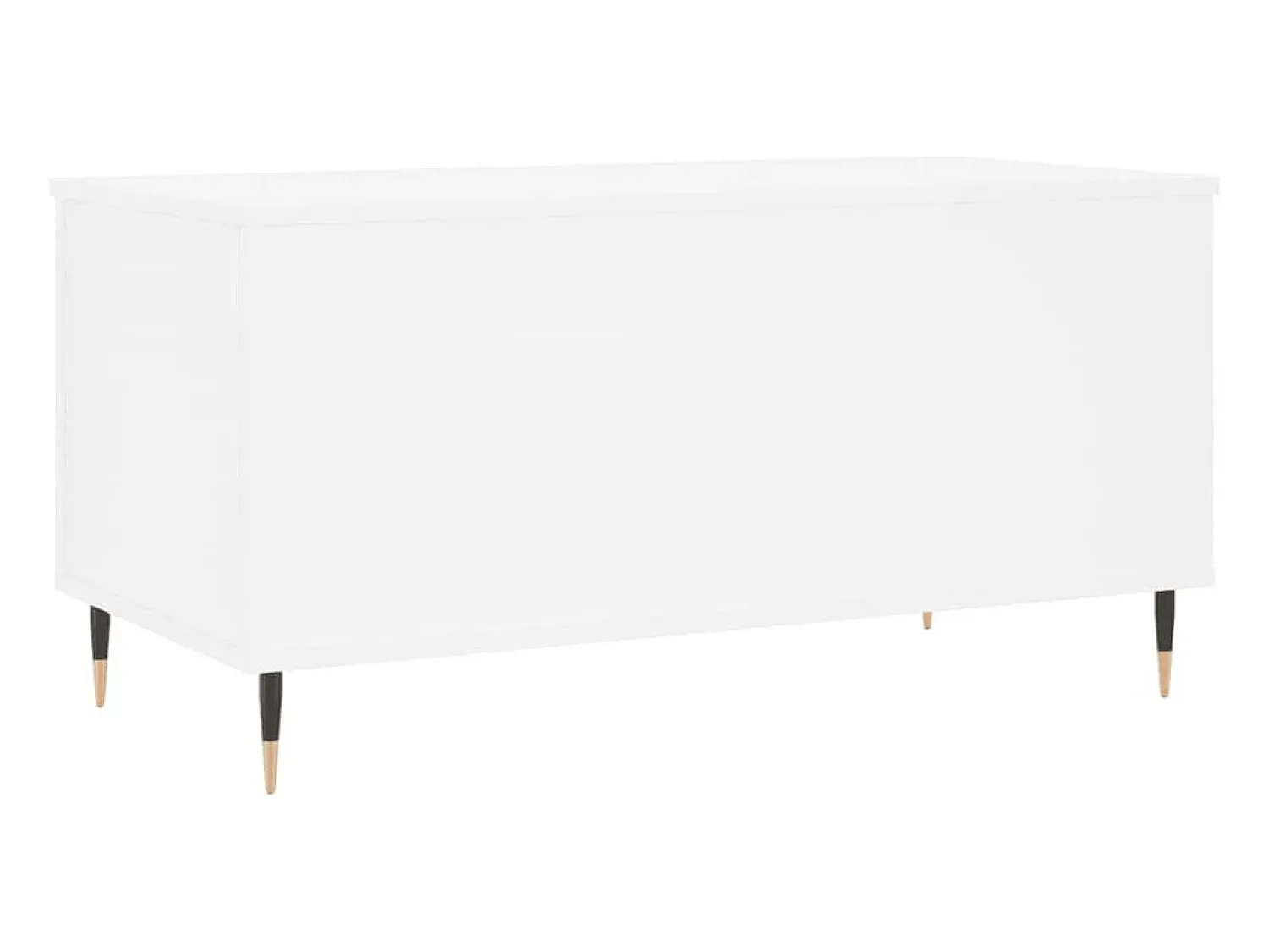 Hot Mesa de centro | Mesa de apoio 90x44.5x45 cm derivados de madeira Branco