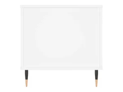 Hot Mesa de centro | Mesa de apoio 90x44.5x45 cm derivados de madeira Branco