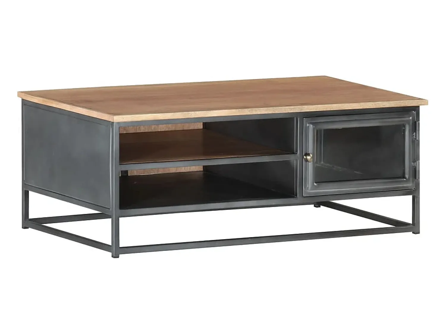Mesa de centro | Mesa de apoio 90x50x35 cm madeira de acácia maciça^ Mesa De Centro