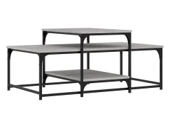 Mesa de centro | Mesa de apoio 102x60x45 cm derivados madeira sonoma^ Mesa De Centro