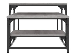 Mesa de centro | Mesa de apoio 102x60x45 cm derivados madeira sonoma^ Mesa De Centro