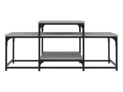 Mesa de centro | Mesa de apoio 102x60x45 cm derivados madeira sonoma^ Mesa De Centro