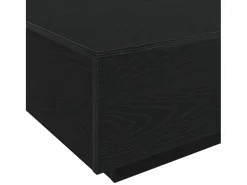 Mesa De Centro* Mesa de centro | Mesa de apoio Carvalho 80x80x31 cm Preto