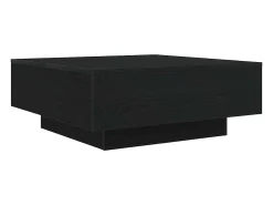 Mesa De Centro* Mesa de centro | Mesa de apoio Carvalho 80x80x31 cm Preto