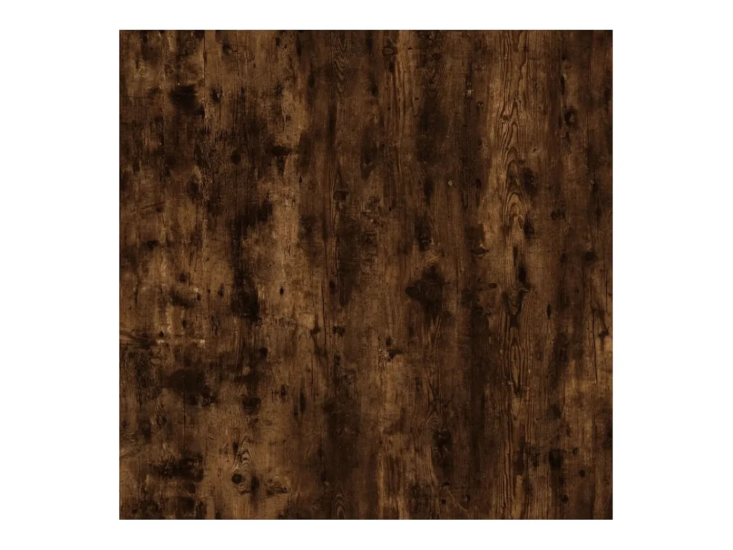 New Mesa de centro | Mesa de apoio 100x50.5x35 cm derivados madeira carvalho fumado Castanho