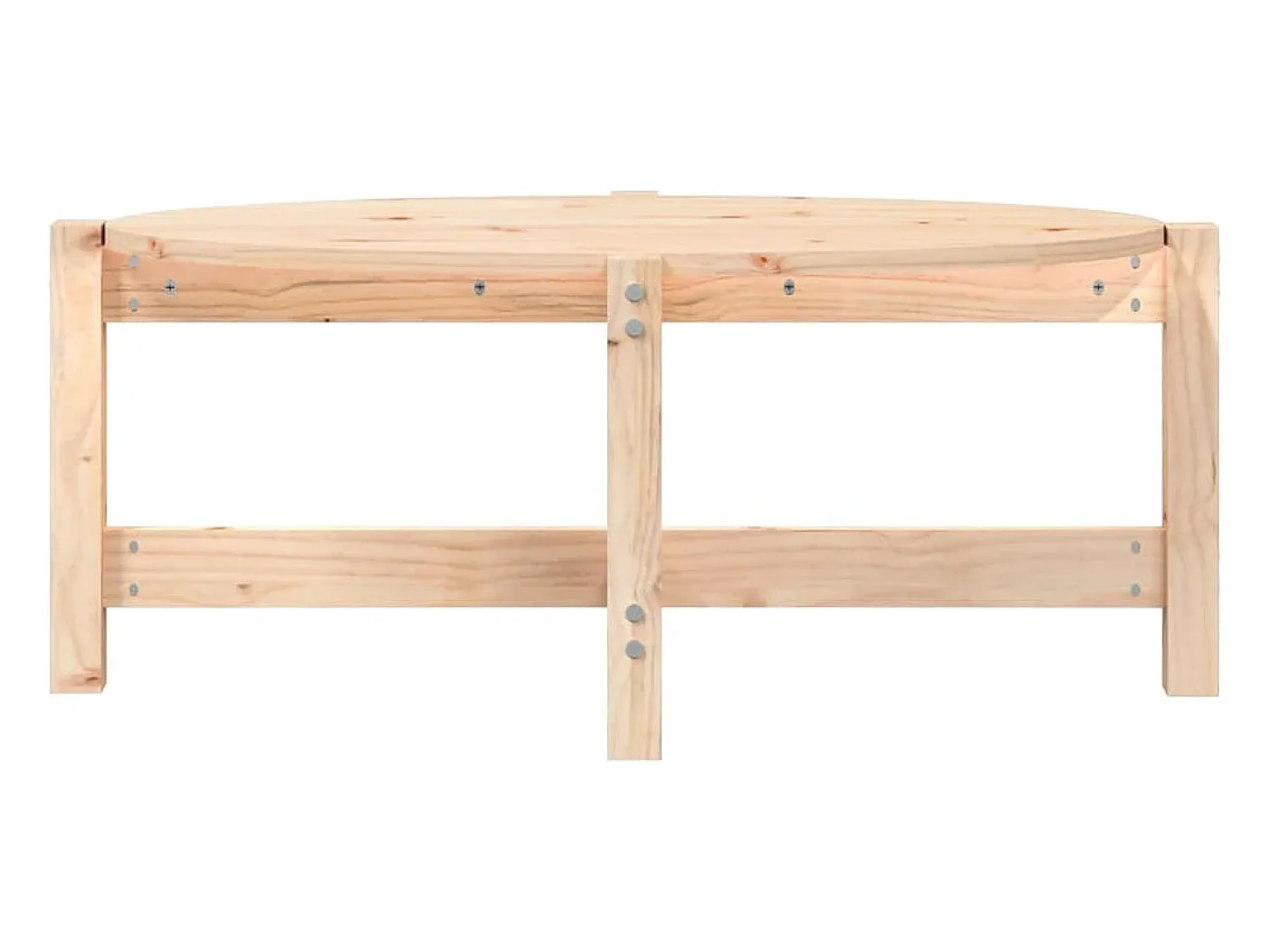 Mesa de centro | Mesa de apoio | Mesa de café 87x48x35 cm madeira de pinho maciça^ Mesa De Centro