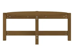 Mesa De Centro| Mesa de centro | Mesa de apoio 87x48x35 cm madeira de pinho maciça -mel Castanho
