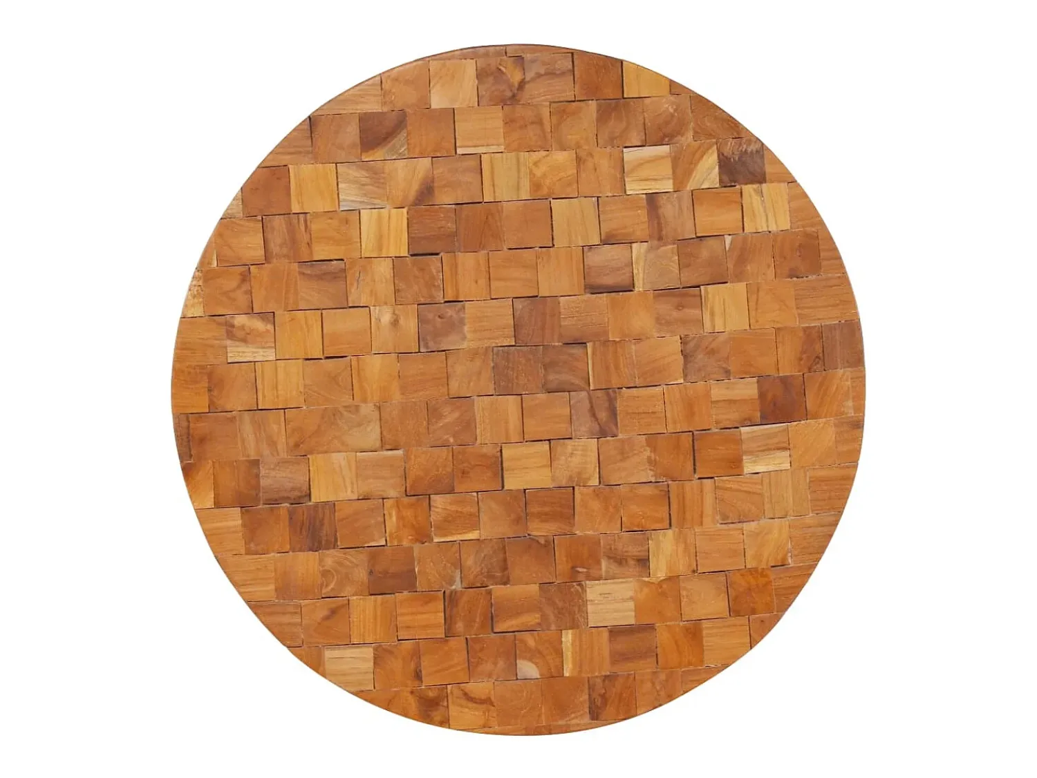 Mesa De Centro* Mesa de centro | Mesa de apoio | Mesa de café 60x60x35cm madeira de teca maciça Castanho