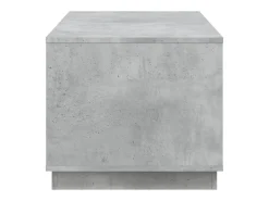 Mesa De Centro| Mesa de centro | Mesa de apoio 102x50x44 cm derivados de madeira cinza cimento Cinzento