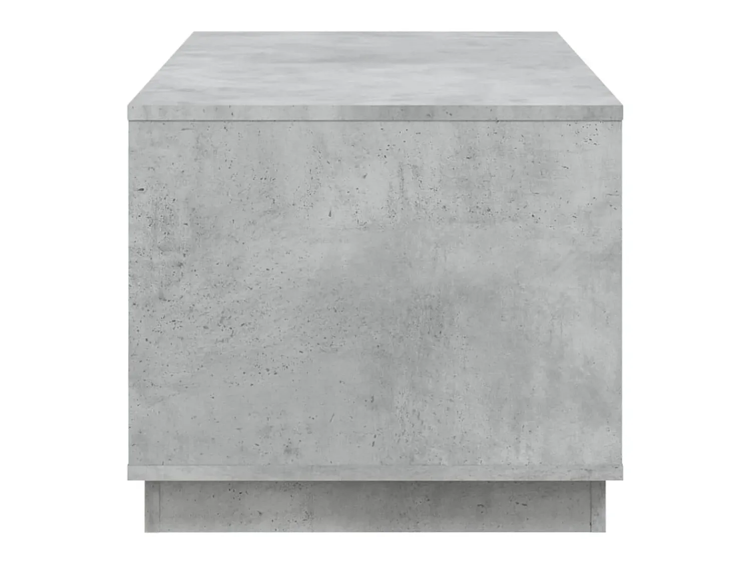 Mesa De Centro| Mesa de centro | Mesa de apoio 102x50x44 cm derivados de madeira cinza cimento Cinzento