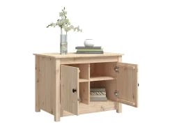 Mesa de centro | Mesa de apoio | Mesa de café 71x49x55 cm madeira de pinho maciça^ Mesa De Centro