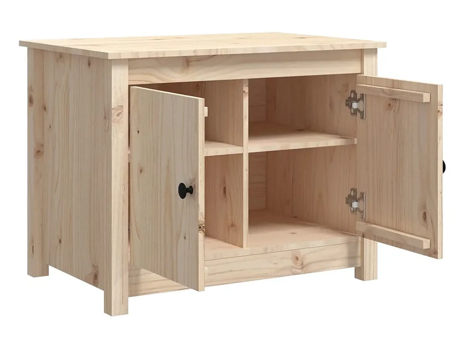 Mesa de centro | Mesa de apoio | Mesa de café 71x49x55 cm madeira de pinho maciça^ Mesa De Centro