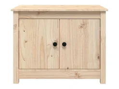 Mesa de centro | Mesa de apoio | Mesa de café 71x49x55 cm madeira de pinho maciça^ Mesa De Centro