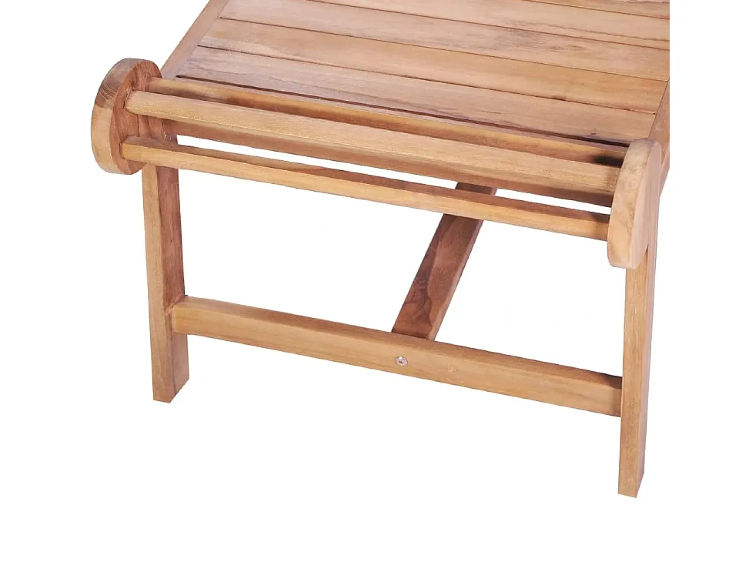 Online Mesa de centro | Mesa de apoio 100x50x45 cm teca maciça Castanho