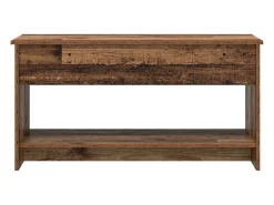 Outlet Mesa de centro | Mesa de apoio Madeira antiga 80x50.5x41.5 cm Castanho