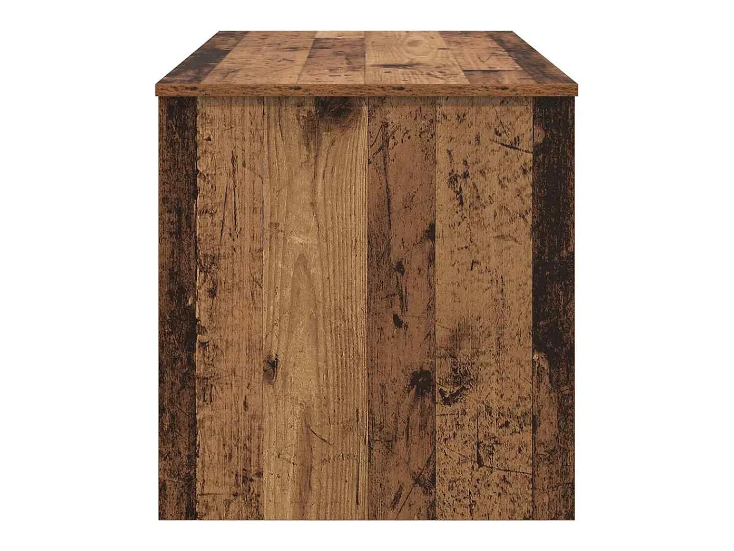 Outlet Mesa de centro | Mesa de apoio Madeira antiga 80x50.5x41.5 cm Castanho