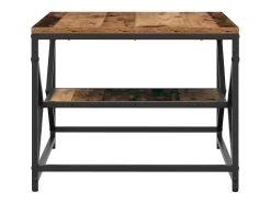 Mesa de centro | Mesa de apoio | Mesa de café Madeira antiga 51x50x40 cm^ Mesa De Centro