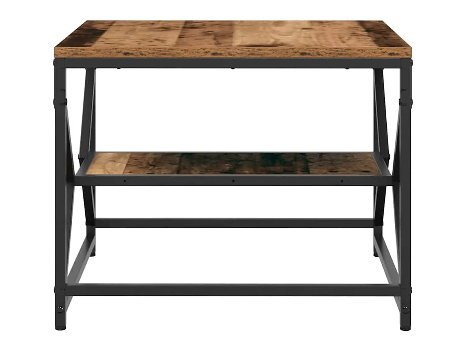 Mesa de centro | Mesa de apoio | Mesa de café Madeira antiga 51x50x40 cm^ Mesa De Centro