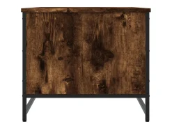 Clearance Mesa de centro | Mesa de apoio 85.5x51x45 cm derivados madeira carvalho fumado Castanho
