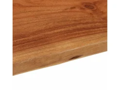 Mesa De Centro* Mesa de centro | Mesa de apoio | Mesa de café 110x55x40 cm madeira de acácia maciça Castanho