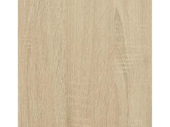 New Mesa de centro | Mesa de apoio 102x50x36 madeira processada carvalho sonoma Castanho