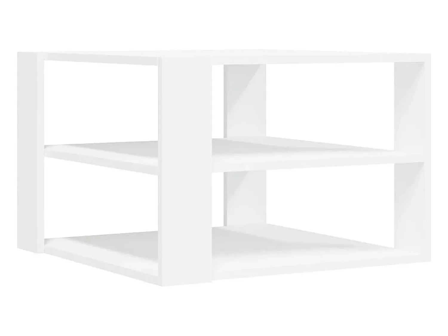 Mesa de centro | Mesa de apoio 59.5x59.5x40 cm derivados de madeira^ Mesa De Centro