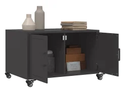 Mesa de centro | Mesa de apoio 68x50x43.5 cm aço^ Mesa De Centro