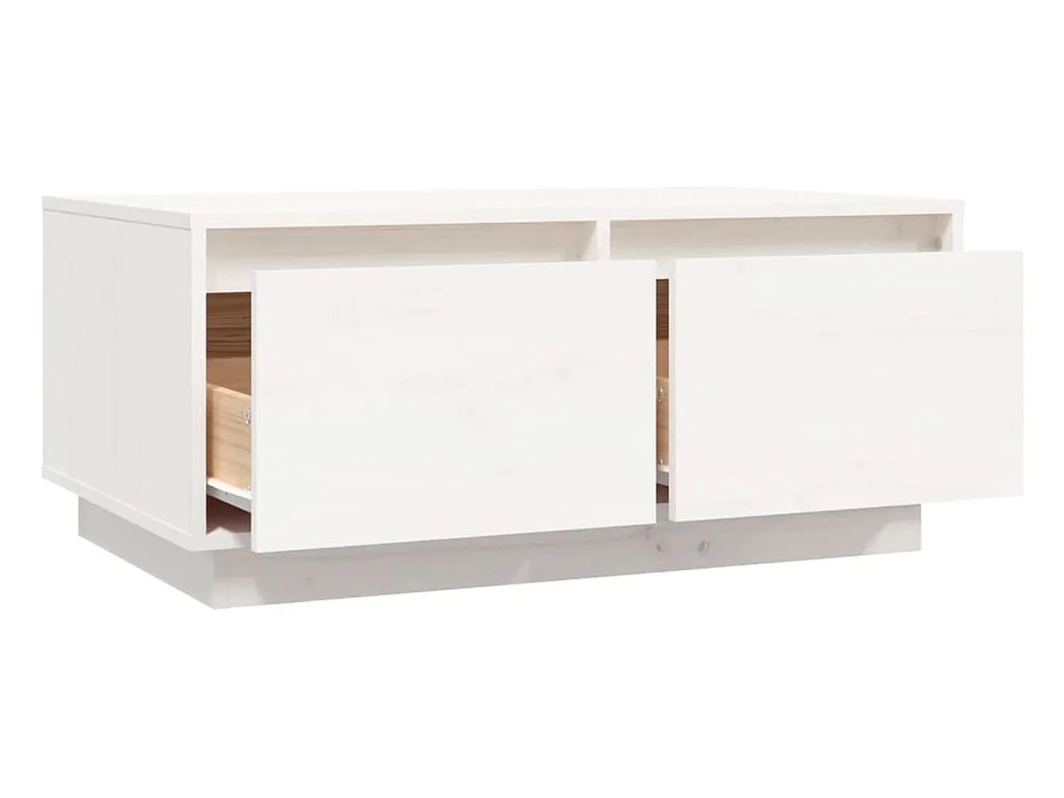 Mesa de centro | Mesa de apoio 80x50x35 cm madeira de pinho maciça^ Mesa De Centro