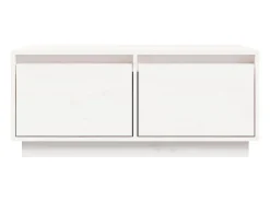 Mesa de centro | Mesa de apoio 80x50x35 cm madeira de pinho maciça^ Mesa De Centro