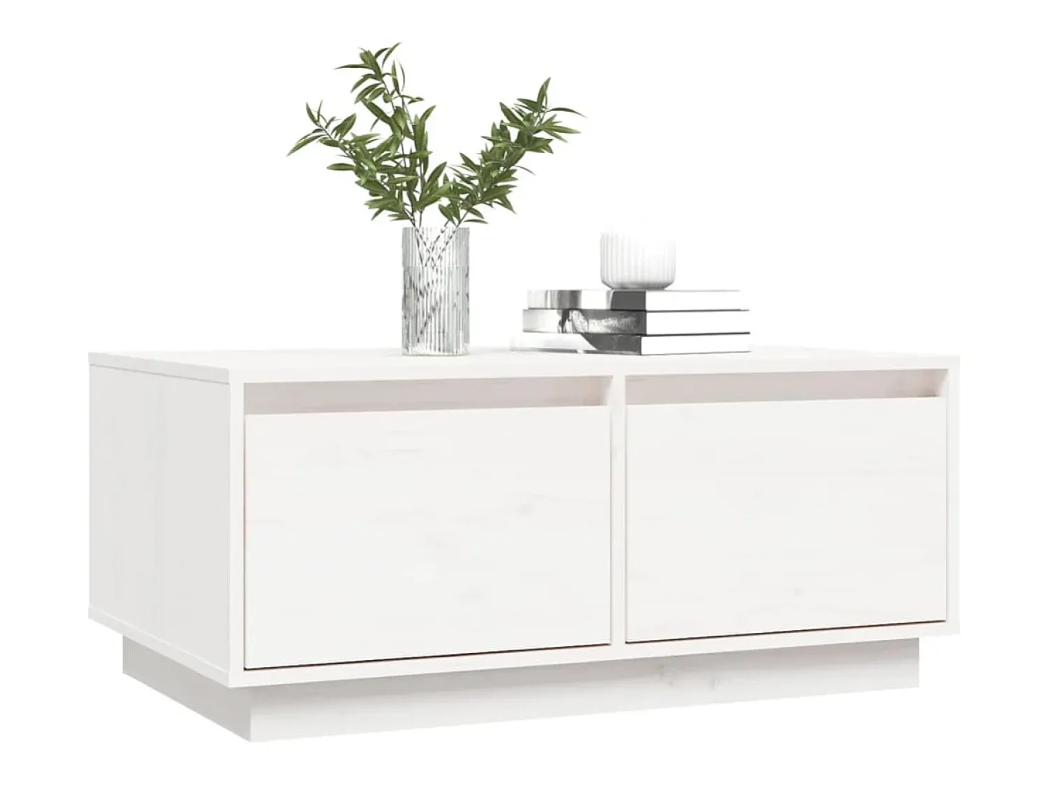Mesa de centro | Mesa de apoio 80x50x35 cm madeira de pinho maciça^ Mesa De Centro