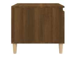 Mesa de centro | Mesa de apoio 100x50x45 cm derivados madeira carvalho^ Mesa De Centro