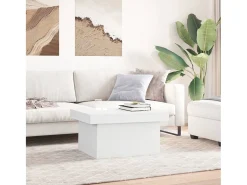 Sale Mesa de centro | Mesa de apoio 100x55x40 cm derivados de madeira Branco