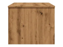 Mesa de centro | Mesa de apoio 80x50.5x41.5cm deriv. madeira carvalho artisiano^ Mesa De Centro