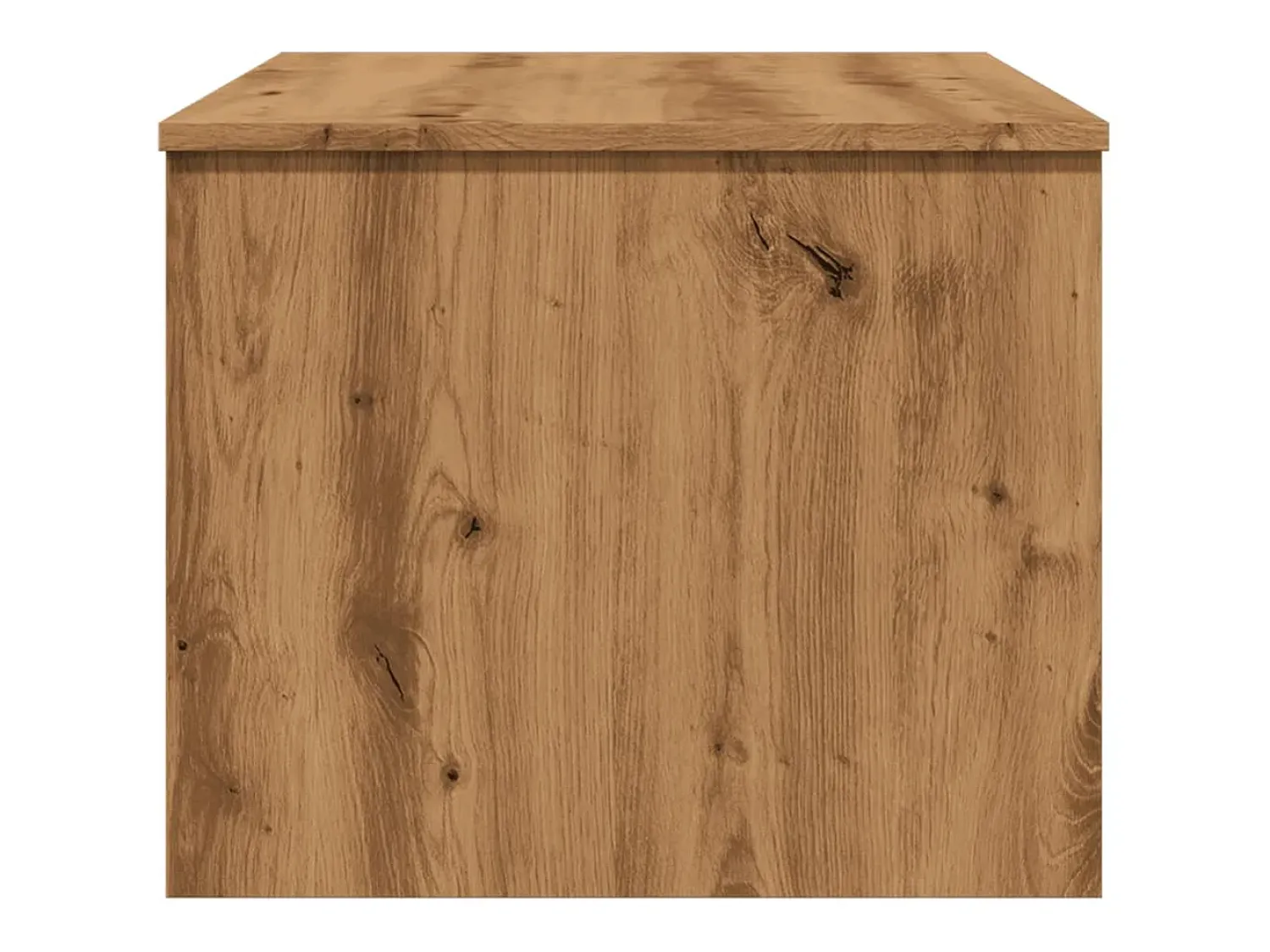 Mesa de centro | Mesa de apoio 80x50.5x41.5cm deriv. madeira carvalho artisiano^ Mesa De Centro
