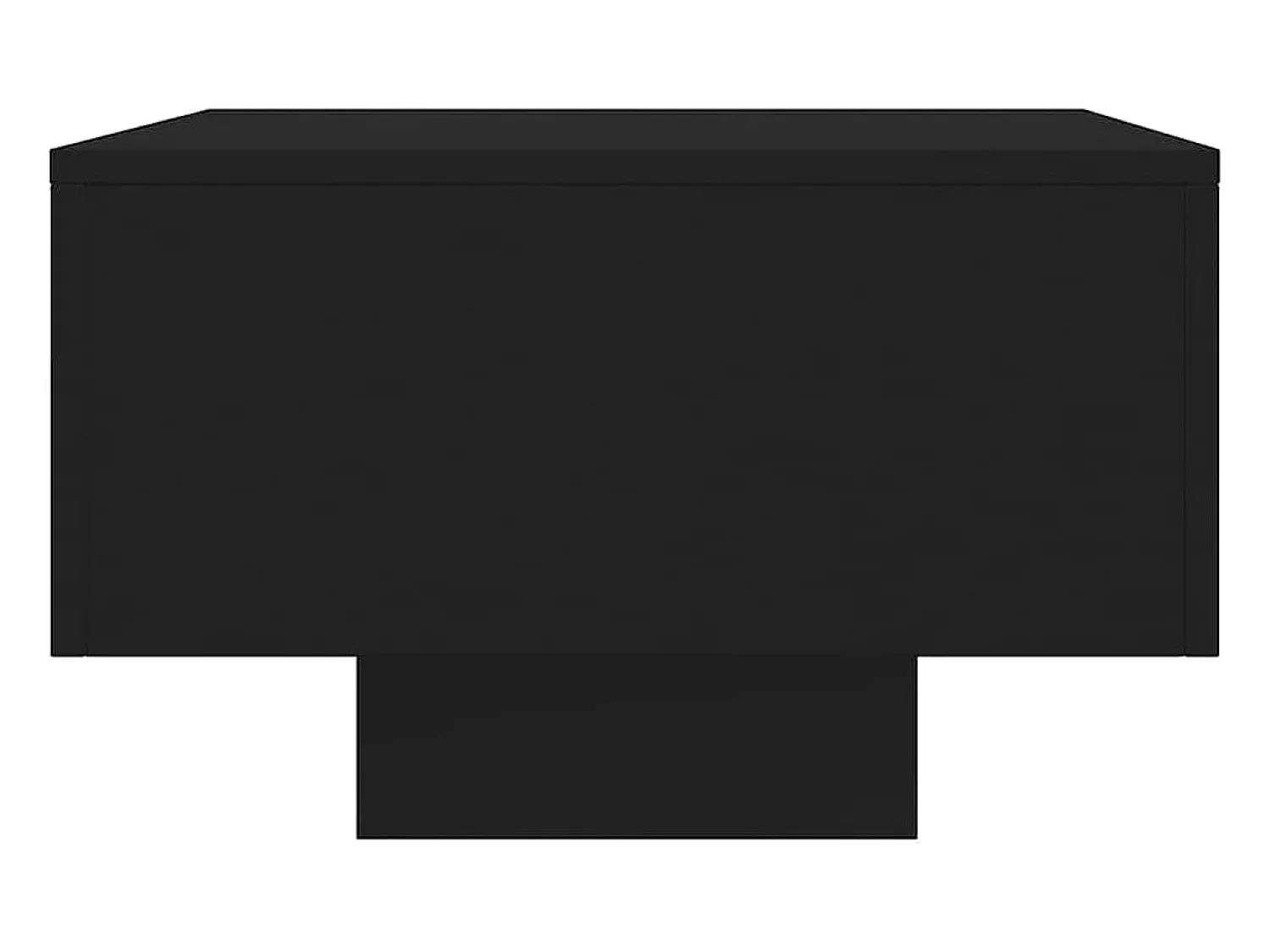 Sale Mesa de centro | Mesa de apoio 100x49.5x31 cm derivados de madeira Preto