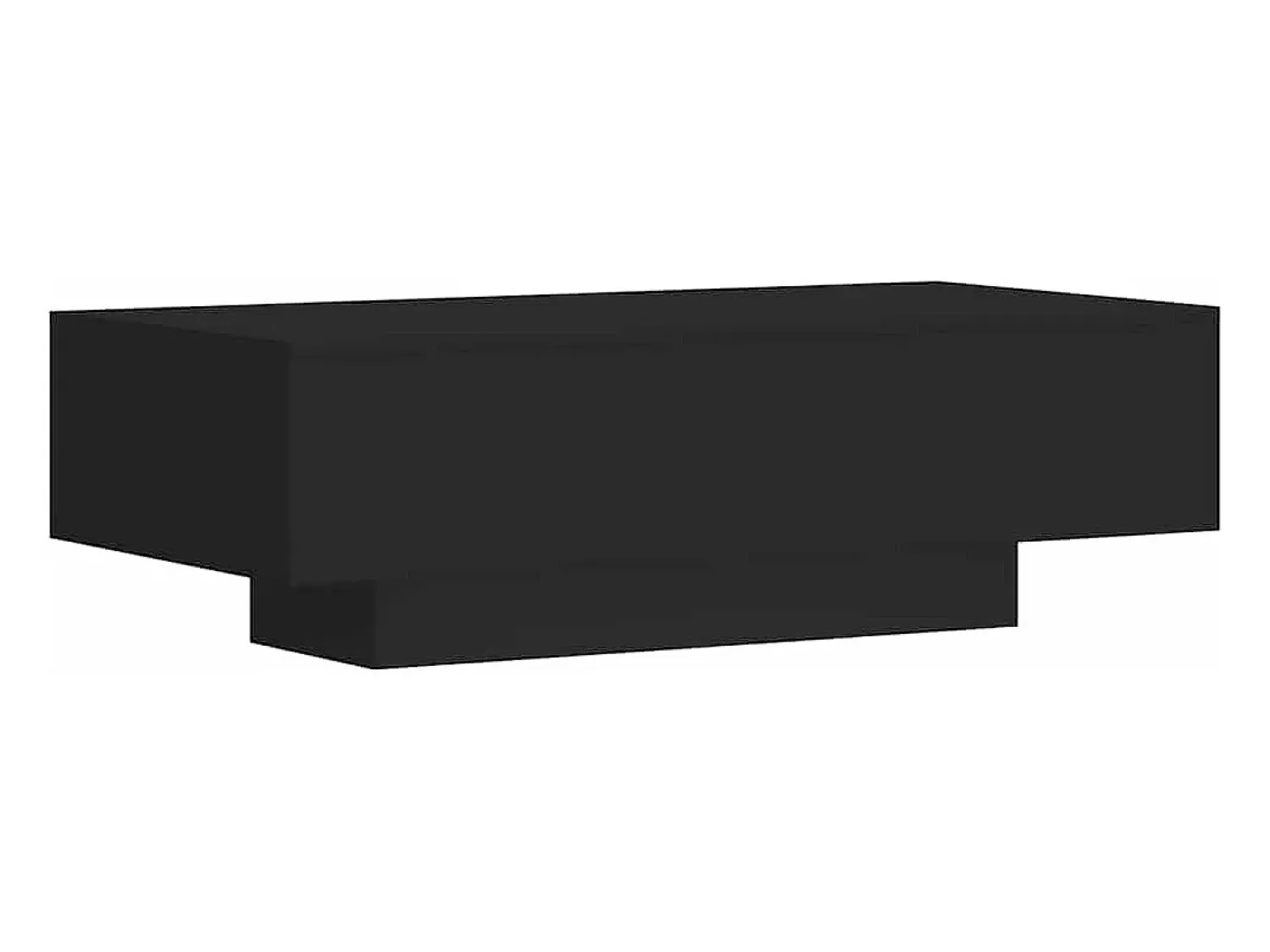 Sale Mesa de centro | Mesa de apoio 100x49.5x31 cm derivados de madeira Preto