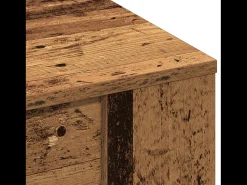 Mesa De Centro| Mesa de centro | Mesa de apoio Madeira antiga 102x55x45 cm Castanho