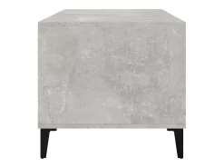 Mesa De Centro| Mesa de centro | Mesa de apoio 90x49x45 derivados de madeira cimento Cinzento