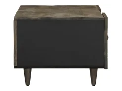 Mesa de centro | Mesa de apoio 100x54x40cm madeira mangueira maciça claro^ Mesa De Centro