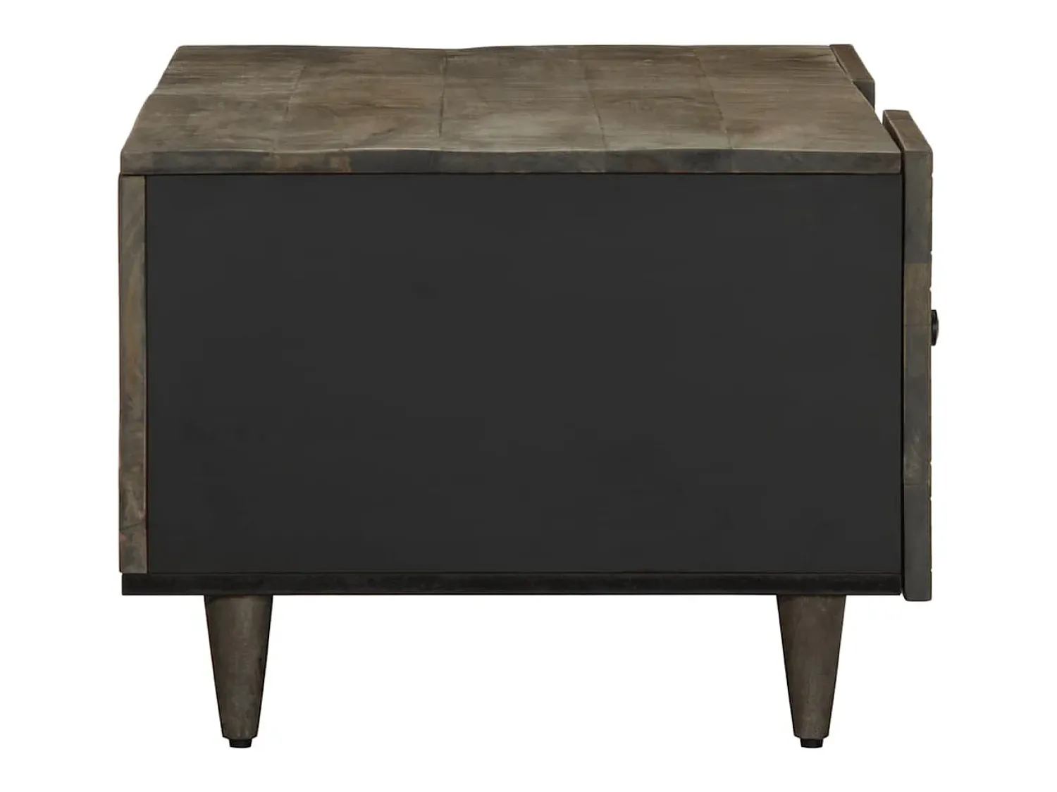 Mesa de centro | Mesa de apoio 100x54x40cm madeira mangueira maciça claro^ Mesa De Centro