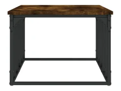 Mesa De Centro* Mesa de centro | Mesa de apoio 100x50x35.5 cm derivados madeira carvalho fumado Castanho