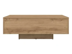 Mesa De Centro| Mesa de centro | Mesa de apoio carvalho artisiano 85x55x31 cm Castanho