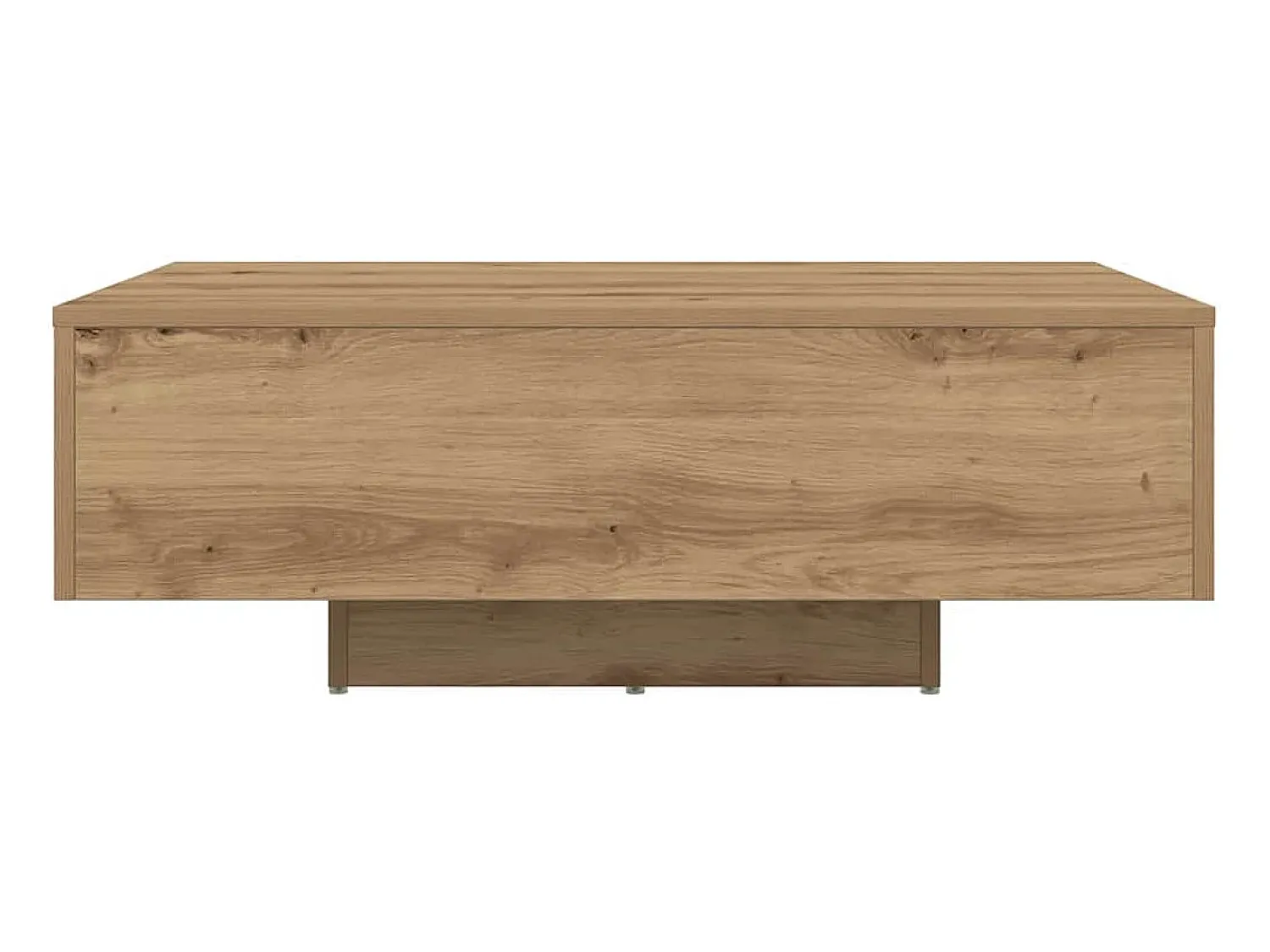 Mesa De Centro| Mesa de centro | Mesa de apoio carvalho artisiano 85x55x31 cm Castanho