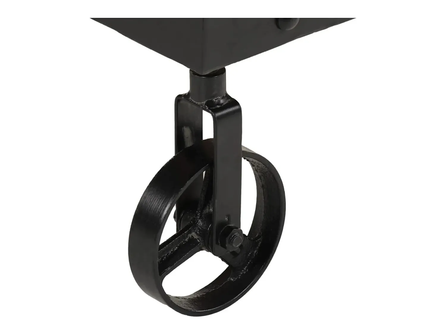 Mesa De Centro| Mesa de centro | Mesa de apoio c/ rodas 100x55x26 cm madeira recuperada maciça Castanho