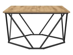 Online Mesa de centro | Mesa de apoio carvalho artisiano 80x80x45 cm Castanho