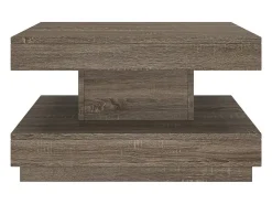 Best Mesa de centro | Mesa de apoio 60x60x35 cm MDF Cinzento