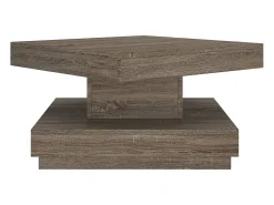 Best Mesa de centro | Mesa de apoio 60x60x35 cm MDF Cinzento